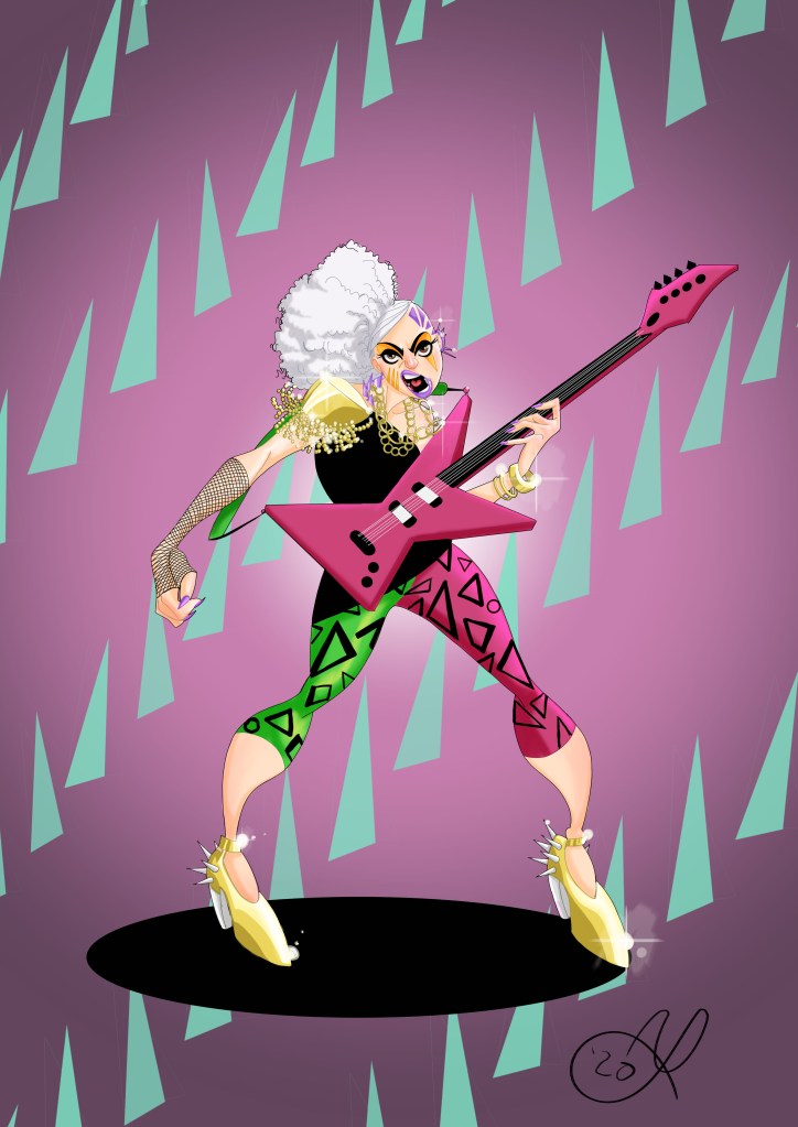 Roxy from "The Misfits" - "JEM and the Holograms"